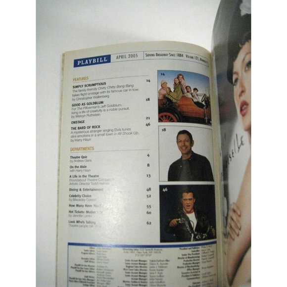 Julius Caesar Playbill April 2005 Belasco Theatre Denzel Washington Colm Feore - Picture 2 of 7